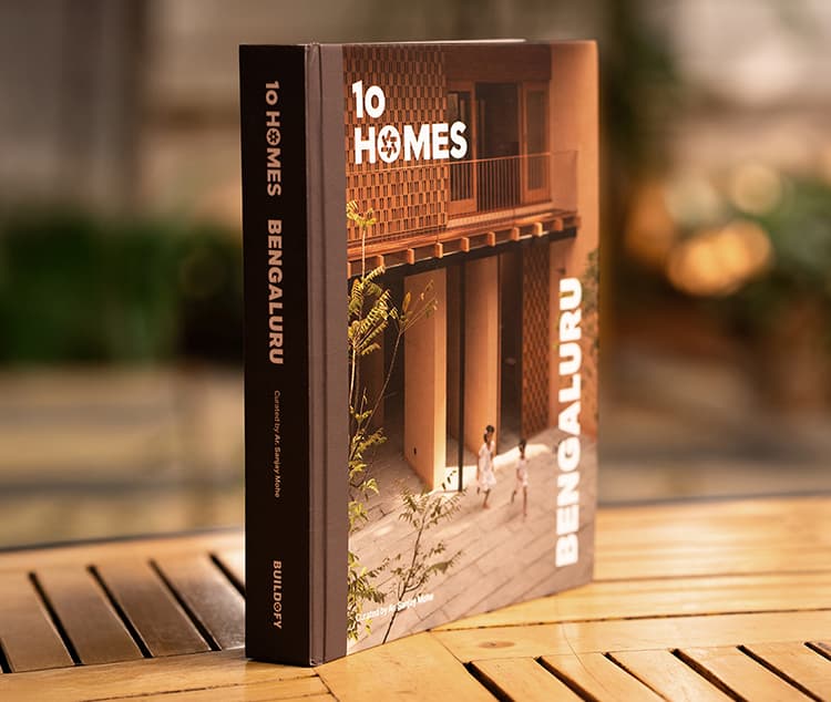 Buildofy coffee table book — 10 Homes Bengaluru.