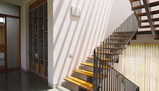 Reading Nook & Staircase