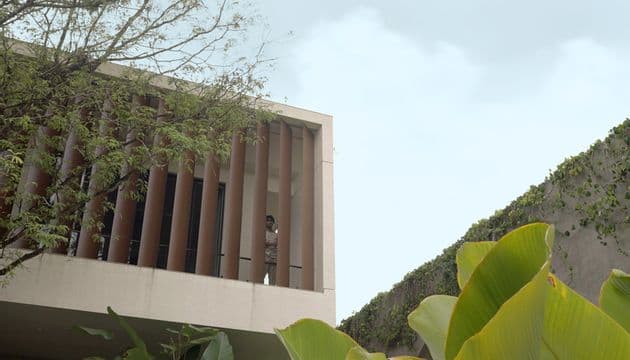 Louvered Facade