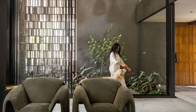 Living & Courtyard