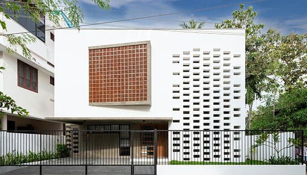 White Skube House