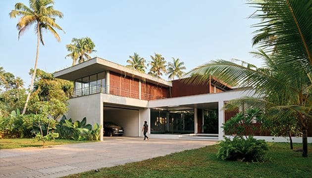 Louvered House