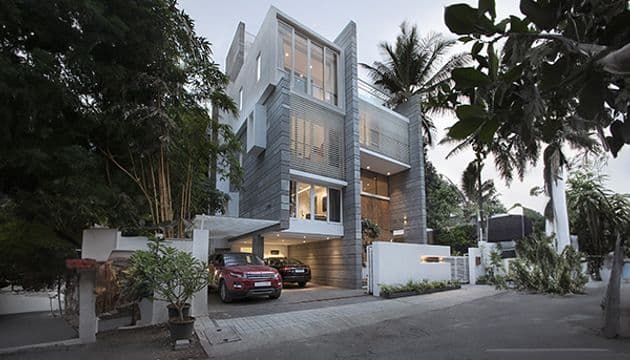 Stepped House