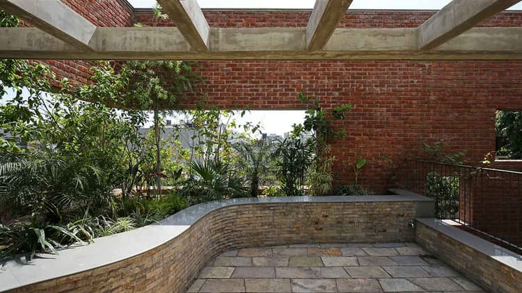 House with a Brick Veil