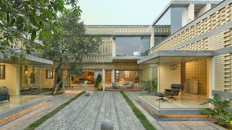 Brick Mask House