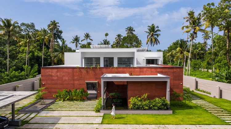 Red Wall Residence