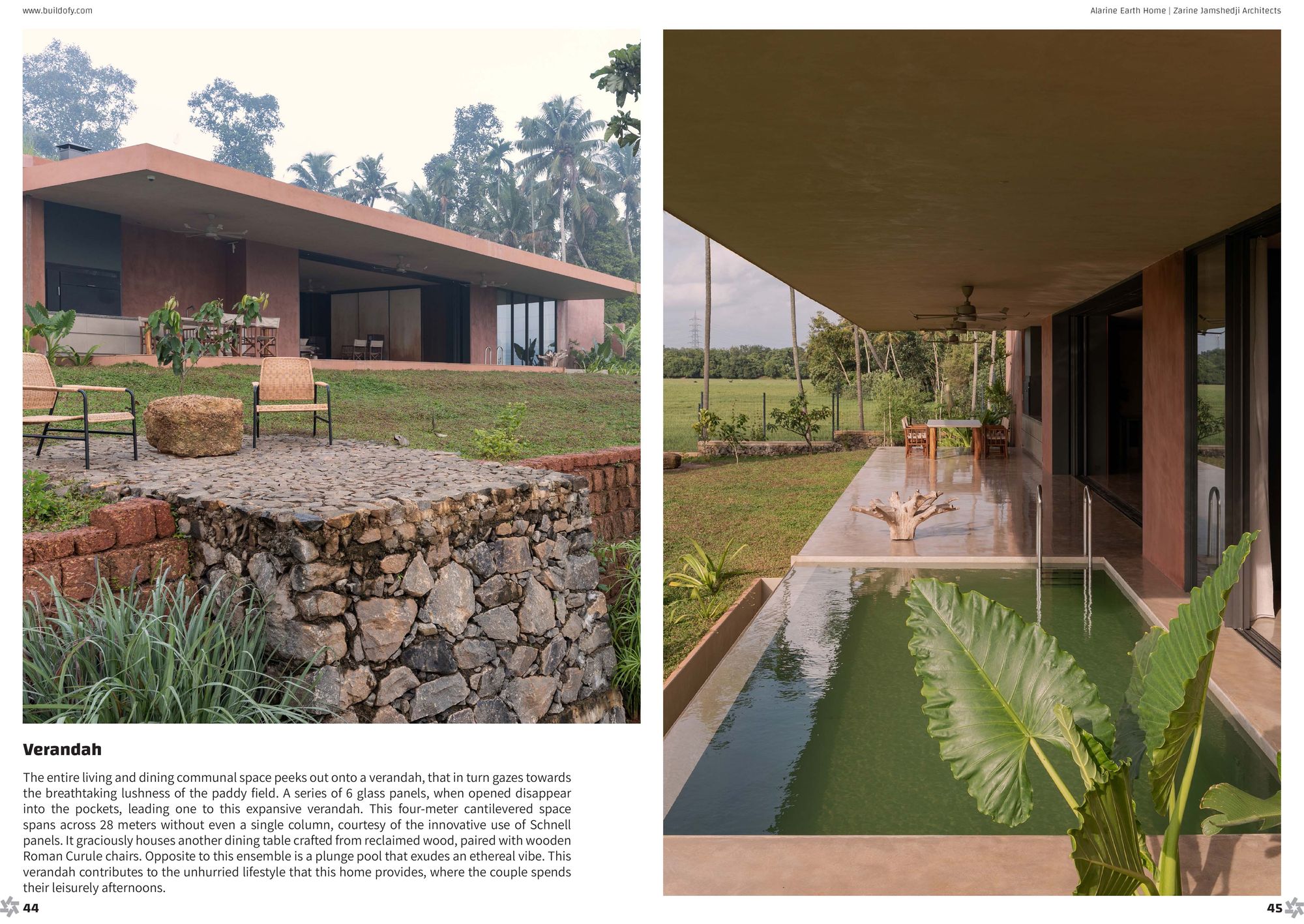 Indian Homes that Embrace Sustainable Living with Water-centric Architectural Designs