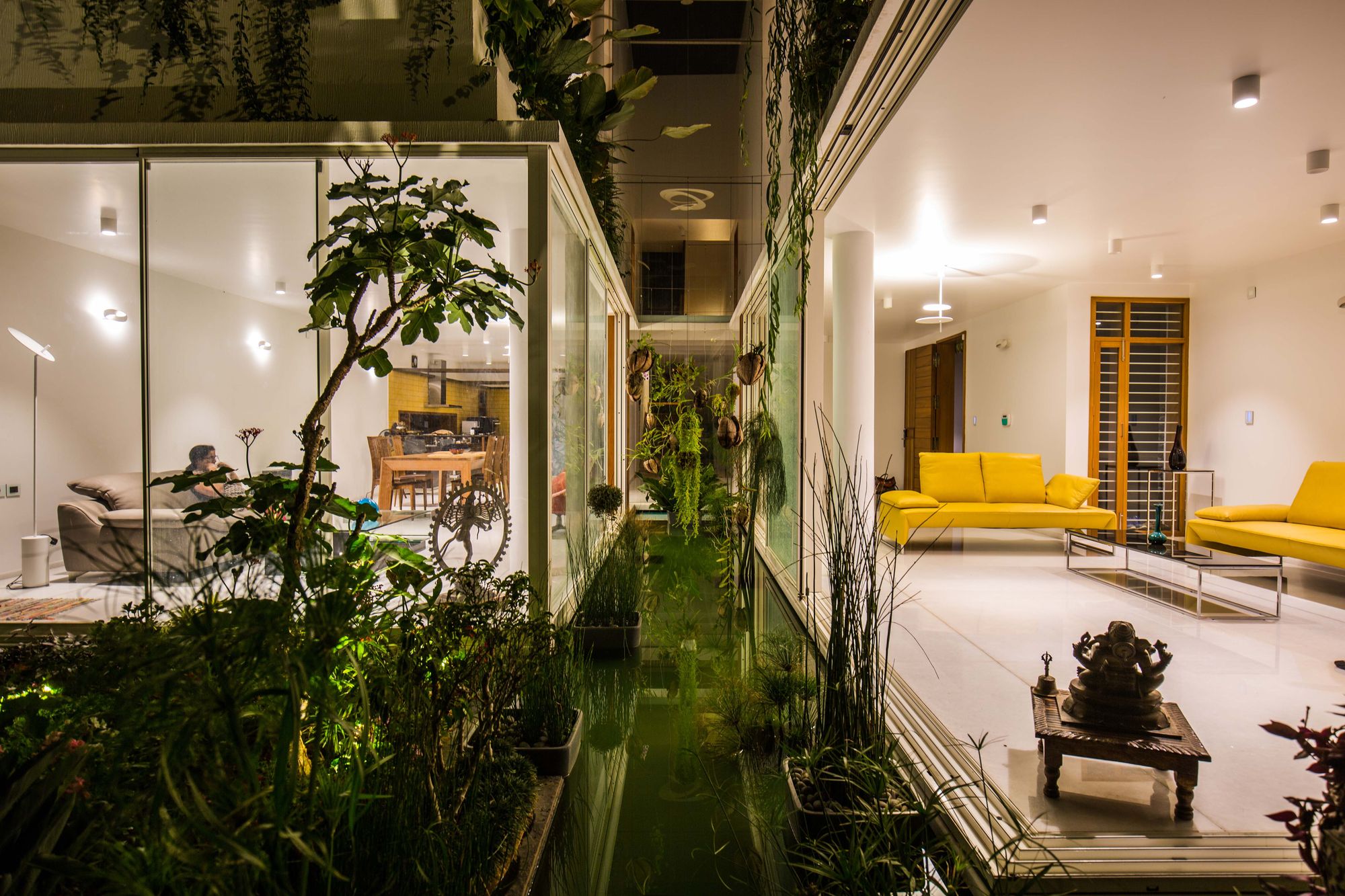 Indian Homes that Embrace Sustainable Living with Water-centric Architectural Designs