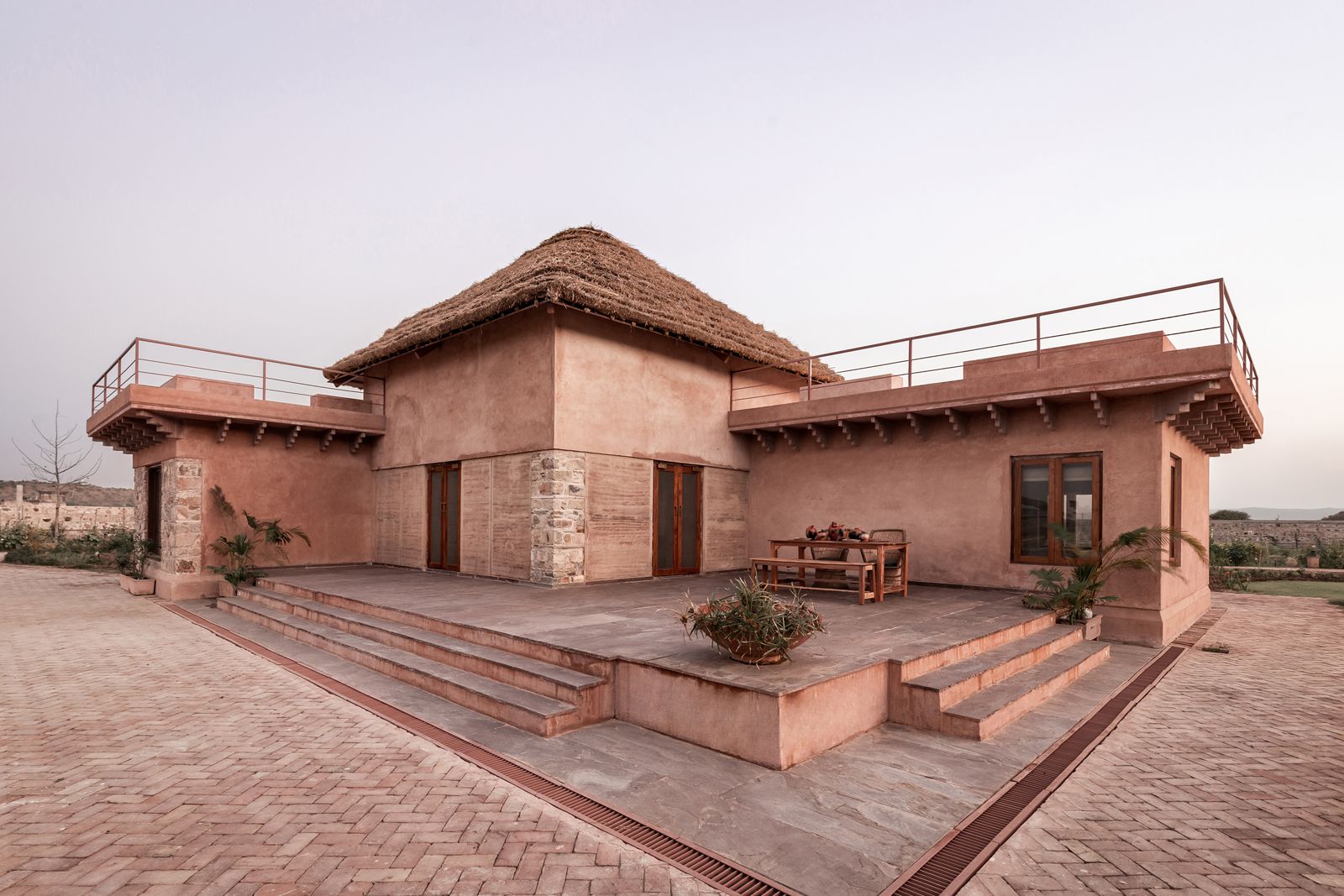 This Natural Mud House In Alwar Is Built Using Traditional Construction Techniques