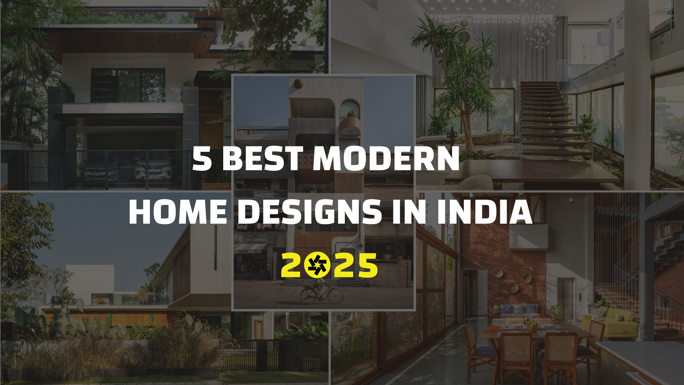 Best Modern Home Designs in India - May 2025