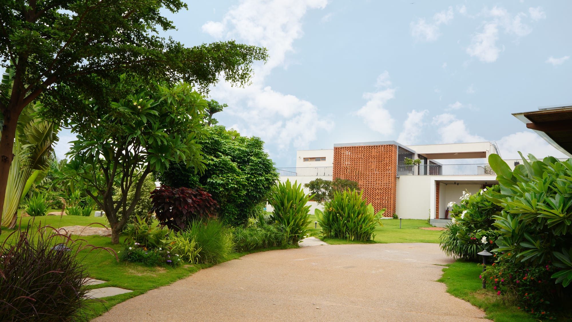 This Hyderabad Home Is A Magic Lantern Of Sunlight, Porous Volumes And Mindful Living