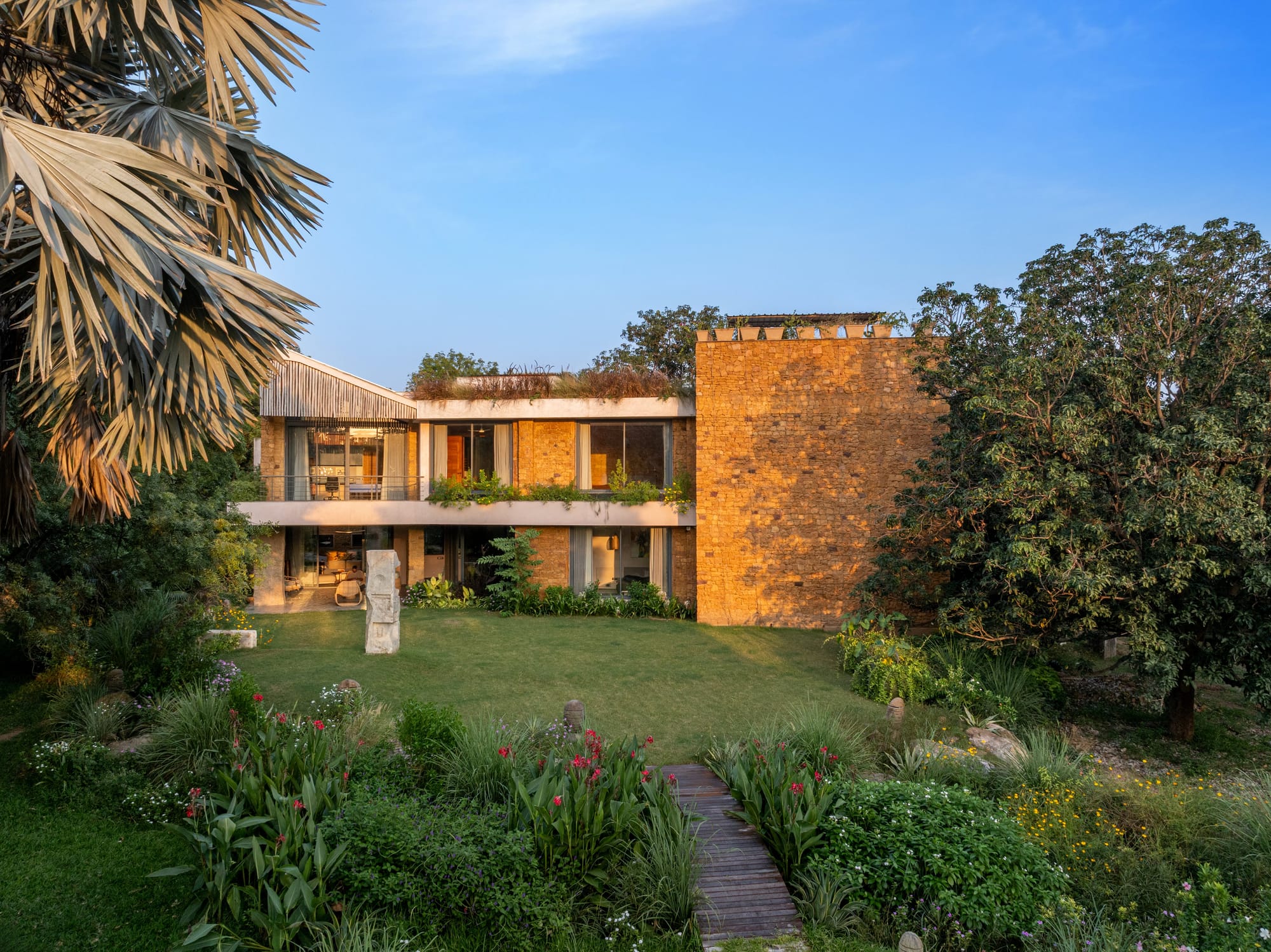 This Surat Stone Home Is Enmeshed With Nature And Childhood