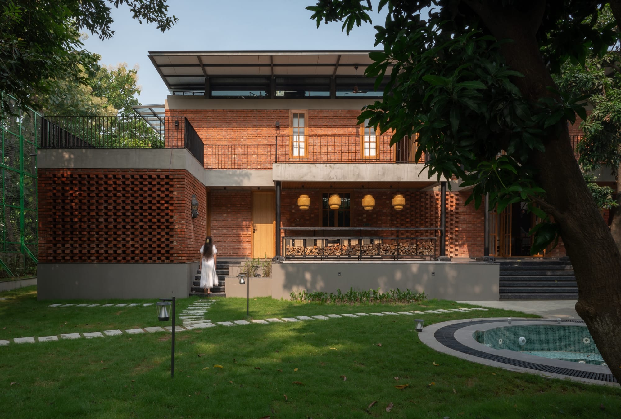 This Gorakhpur Farmhouse Breathes Through Porous Walls And Slow Architecture