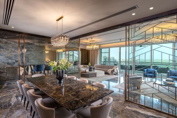 Contemporary And Open: A Luxurious Bachelor Pad In Gurugram