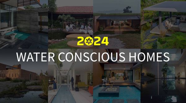 Indian Homes that Embrace Sustainable Living with Water-centric Architectural Designs