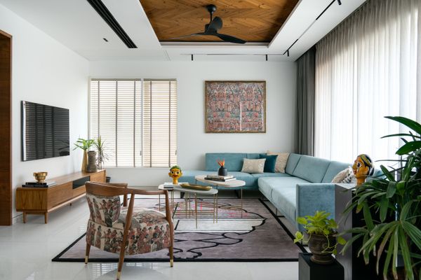 This 6,300 sq. ft. Art Abode in Hyderabad is a Fusion of Minimalism, Opulence, and Indian Heritage