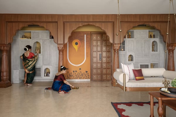Wada Revisited: A Mumbai Home of Pillars, Arches, and Heritage in 1500 sq. ft.