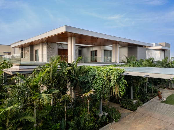 Between Two Realms: A Tiruppur Home That Amalgamates Biophilia, Liminal Spaces And Tropical Modernism