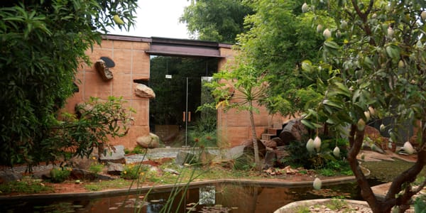 In Tamil Nadu, A House Built From The Earth It Rests On